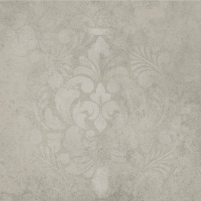 Керамогранит KM4040G0061N Хадду серый светлый матовый декорированный 40,2x40,2x0,8