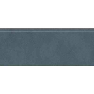 Плитка FMF019R Плинтус Чементо синий тёмный матовый обрезной 30x12