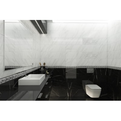 Плитка 10100000448 Aurora Черный 60x25