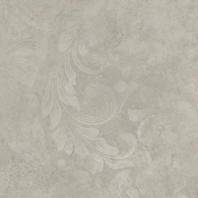 Керамогранит KM4040G0061N Хадду серый светлый матовый декорированный 40,2x40,2x0,8