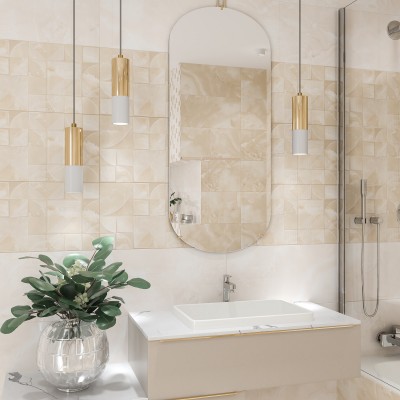 Плитка 589032001 Декор Opale Beige Geometria 31,5x63