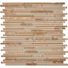 Мозаика PIX736 Мозаика из мрамора и стекла 8x48/98/148 300х300x8