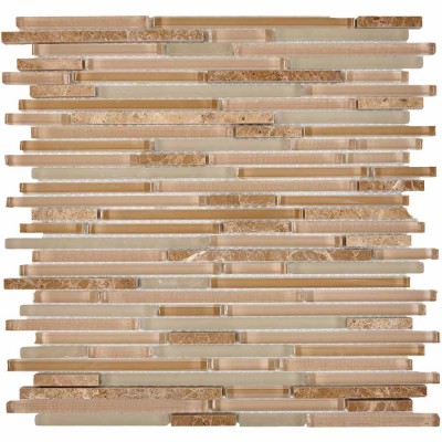 Мозаика PIX736 Мозаика из мрамора и стекла 8x48/98/148 300х300x8