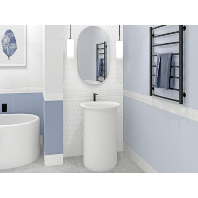 Плитка A-TY1U051\N	Trendy белый 10х25