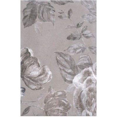 Плитка 8272/4x/3F Александрия серый 40х60, панно из 4 частей 20х30