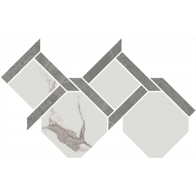 Керамогранит ID167 Декор Риальто 3 наборный лаппатированный 48x29,5x0,9