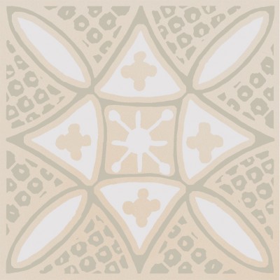 Плитка KMD3STA017GN Декор Бахия 2 бежевый светлый глянцевый 9,8x9,8x0,7