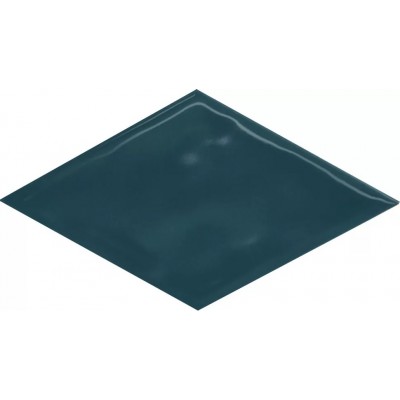 Плитка KMD2SRB011BN Декор Риад бирюзовый тёмный глянцевый 13,5x7,8x0,9