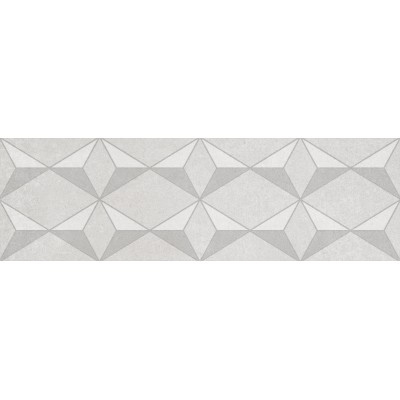 Плитка HGD/A584/6437 Бордюр Корредо серый светлый матовый 25x7,7