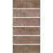 Плитка 2908 Маттоне коричневый 8,5х28,5