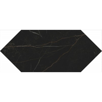 Плитка 35007 Келуш черный глянцевый 14х34