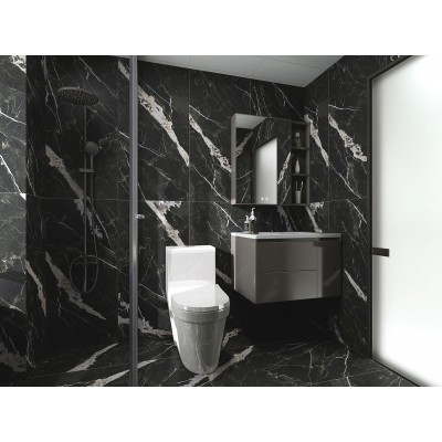 Керамогранит GT1206020105LGR Flame Черный лаппатированный 60x120