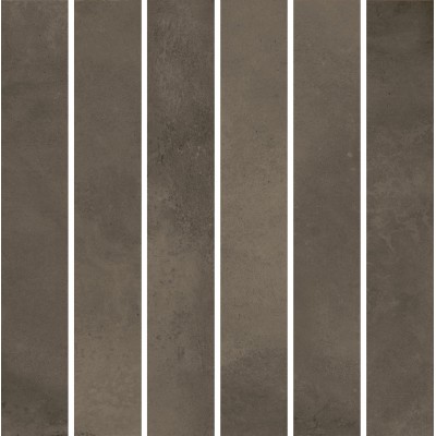 Плитка KMD2MSM004BN Декор Фес мозаичный коричневый глянцевый 15x15x0,77