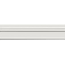 Плитка BLB049 Бордюр Багет Альвао белый матовый 20х5