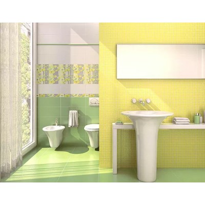 Плитка 7086T Городские цветы зеленый 20*50