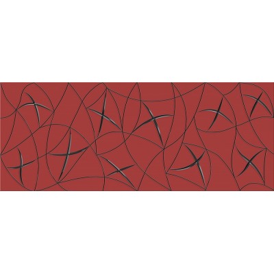 Плитка Декор VELA CARMIN STELLA 20,1x50,5