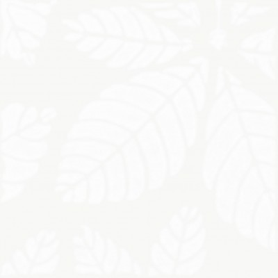 Плитка KMD2SFB001BN Декор Агдаль 1 белый матовый структура 15x15x0,9