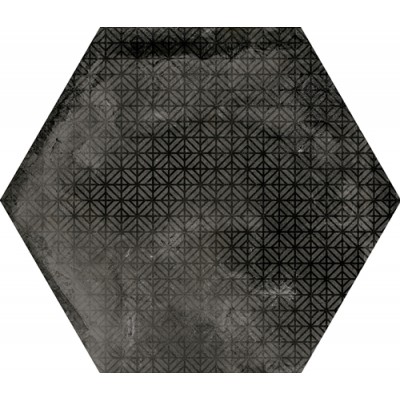 Керамогранит 23604 Urban Hexagon Melange Dark 29,2X25,4