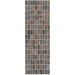 Плитка MM12143 Декор Театро коричневый мозаичный 25*75