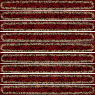 Плитка KMD2SOB003BN Декор чипсет Далия красный тёмный глянцевый 20x20x0,95