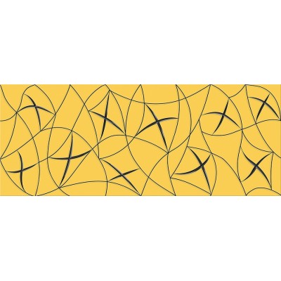 Плитка Декор VELA OCHRA STELLA 20,1x50,5