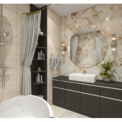 Керамогранит PRO 1141G Monty Onyx Brown 600x600