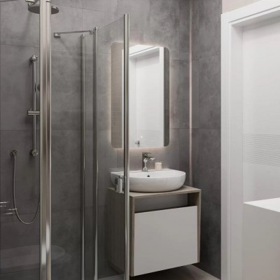 Плитка 11261R Мирабо серый матовый обрезной 30x60x0,9