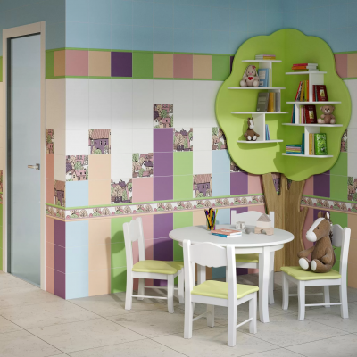 Плитка OS/A250/5009 Бордюр Городок матовый 20x6,3