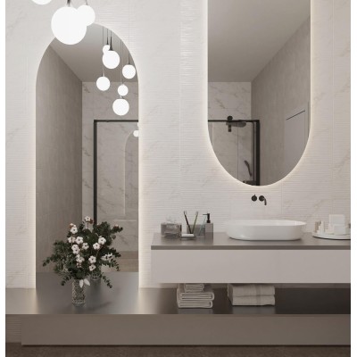 Керамогранит Sandstone Pearl PRO светло-бежевый матовый R10GR STR 80х80