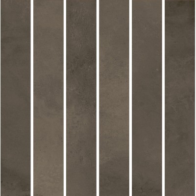 Плитка KMD2MSM004BN Декор Фес мозаичный коричневый глянцевый 15x15x0,77