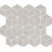 Мозаика T017/14053 Декор Риккарди мозаичный серый светлый матовый 45x37,5