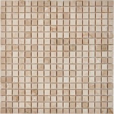Мозаика PIX231 Cream marfil из мрамора полированная 15x15 305х305x4