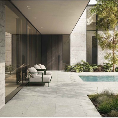 Керамогранит 620090001165 Avantgarde X2 Silver Bordo Round DX 30x120