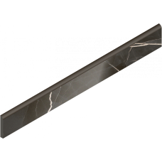 Керамогранит 610130007462 Stellaris Absolut Black Battiscopa Lap 7.2x60