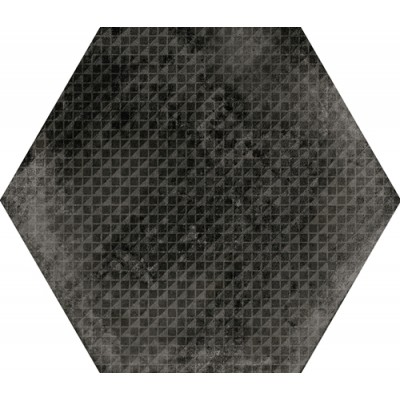 Керамогранит 23604 Urban Hexagon Melange Dark 29,2X25,4