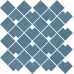 Плитка 9RBB Raw Blue Block 28x28