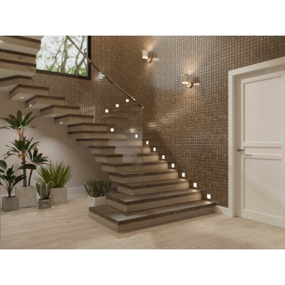 Керамогранит BR03 Bernini Grey неполированный 80x80x11