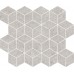 Мозаика T017/14053 Декор Риккарди мозаичный серый светлый матовый 45x37,5