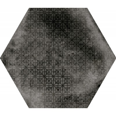 Керамогранит 23604 Urban Hexagon Melange Dark 29,2X25,4