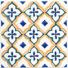 Плитка STG/A491/1146H Вставка Капри майолика 9,8х9,8