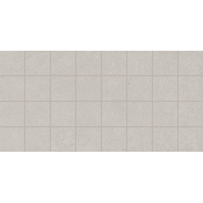 Плитка MM14043 Декор Монсеррат мозаичный серый светлый матовый 40х20