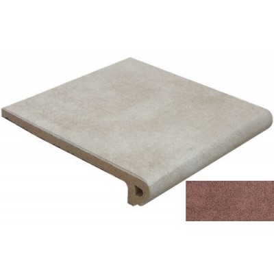 Клинкерная плитка 905652 Capri Rojo Peldano Redondeado 33 32.5х33