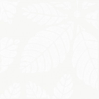 Плитка KMD2SFB001BN Декор Агдаль 1 белый матовый структура 15x15x0,9