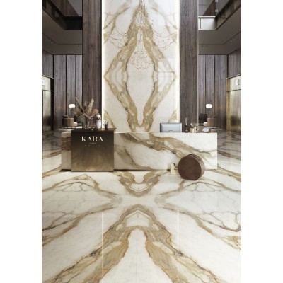 Керамогранит MB27 Calacatta Brasile Satin 12mm 162x324