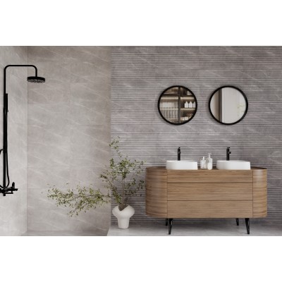 Плитка Kamau Light Grey Mat Str. 30x60