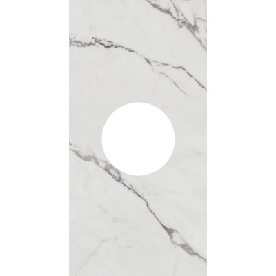 Плитка ID159 Декор Коррер наборный белый глянцевый 30x60x0,9