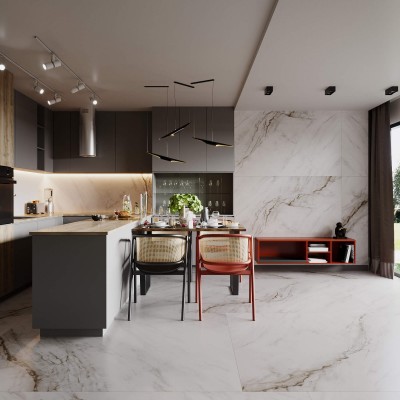 Керамогранит Marble Royal White 120x60