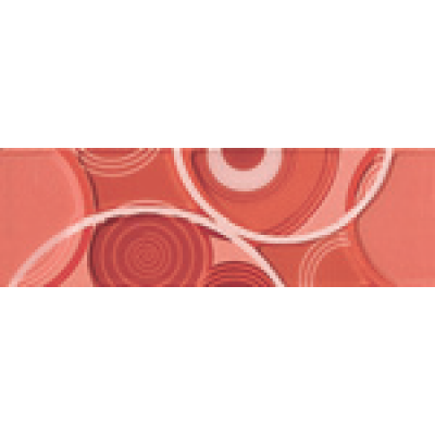 Плитка LGOO Glamour Coral List. Circle Mix 2 8х25