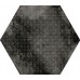 Керамогранит 23604 Urban Hexagon Melange Dark 29,2X25,4