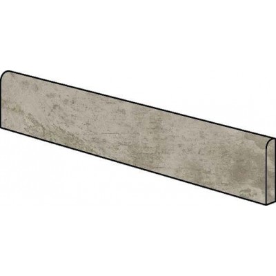 Керамогранит 610130000330 Heat Aluminum Battiscopa 7,2x60